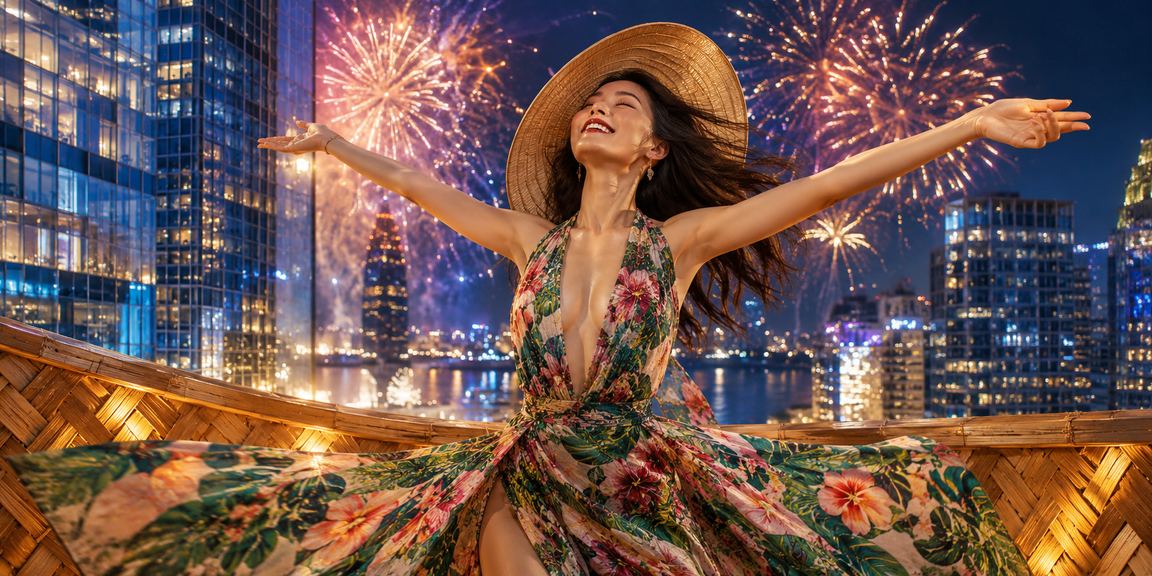 Người phụ nữ Hà Nội đội nón lá trải nghiệm casino trực tuyến trên điện thoại